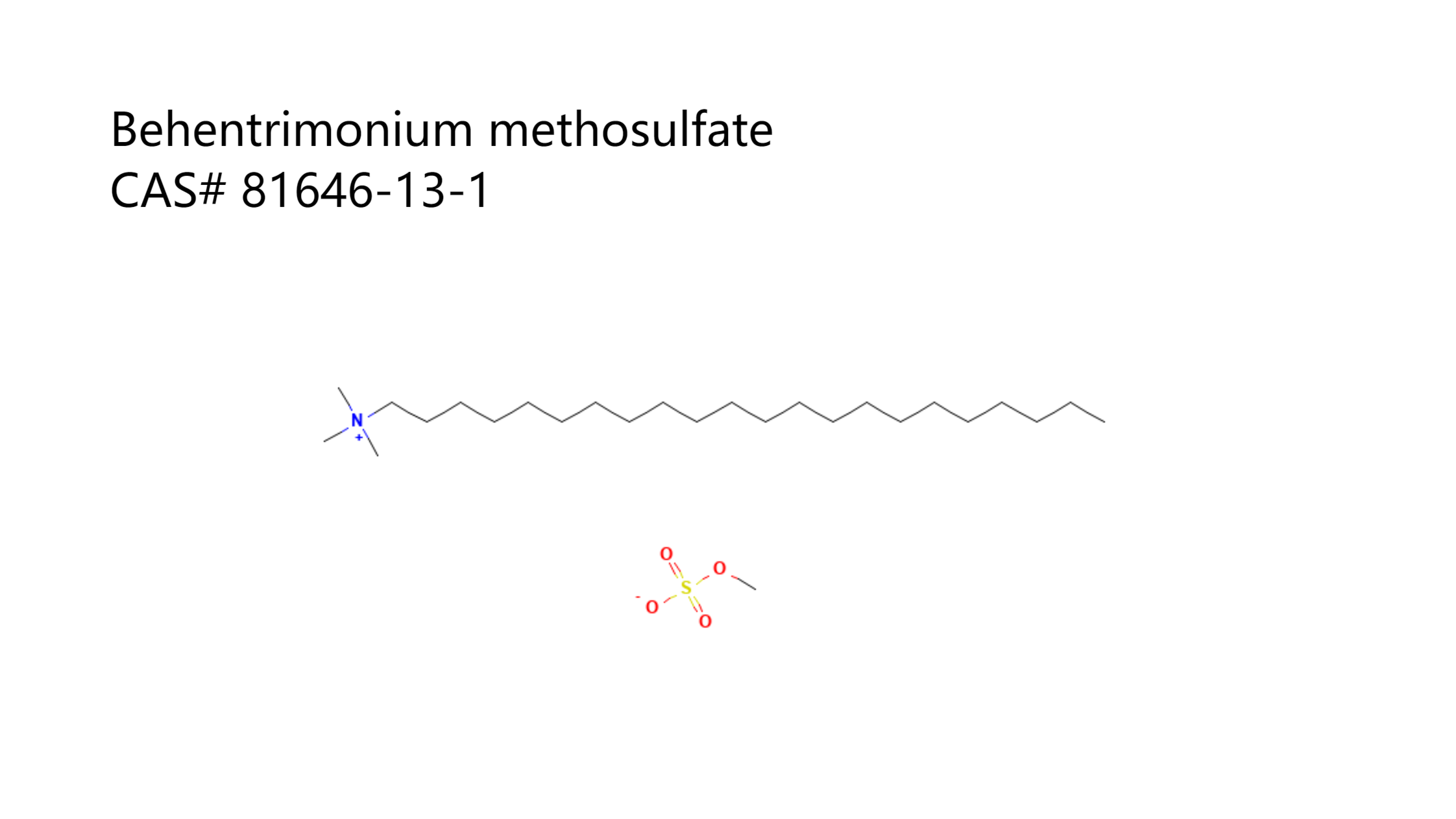 Behentrimonium methosulfate