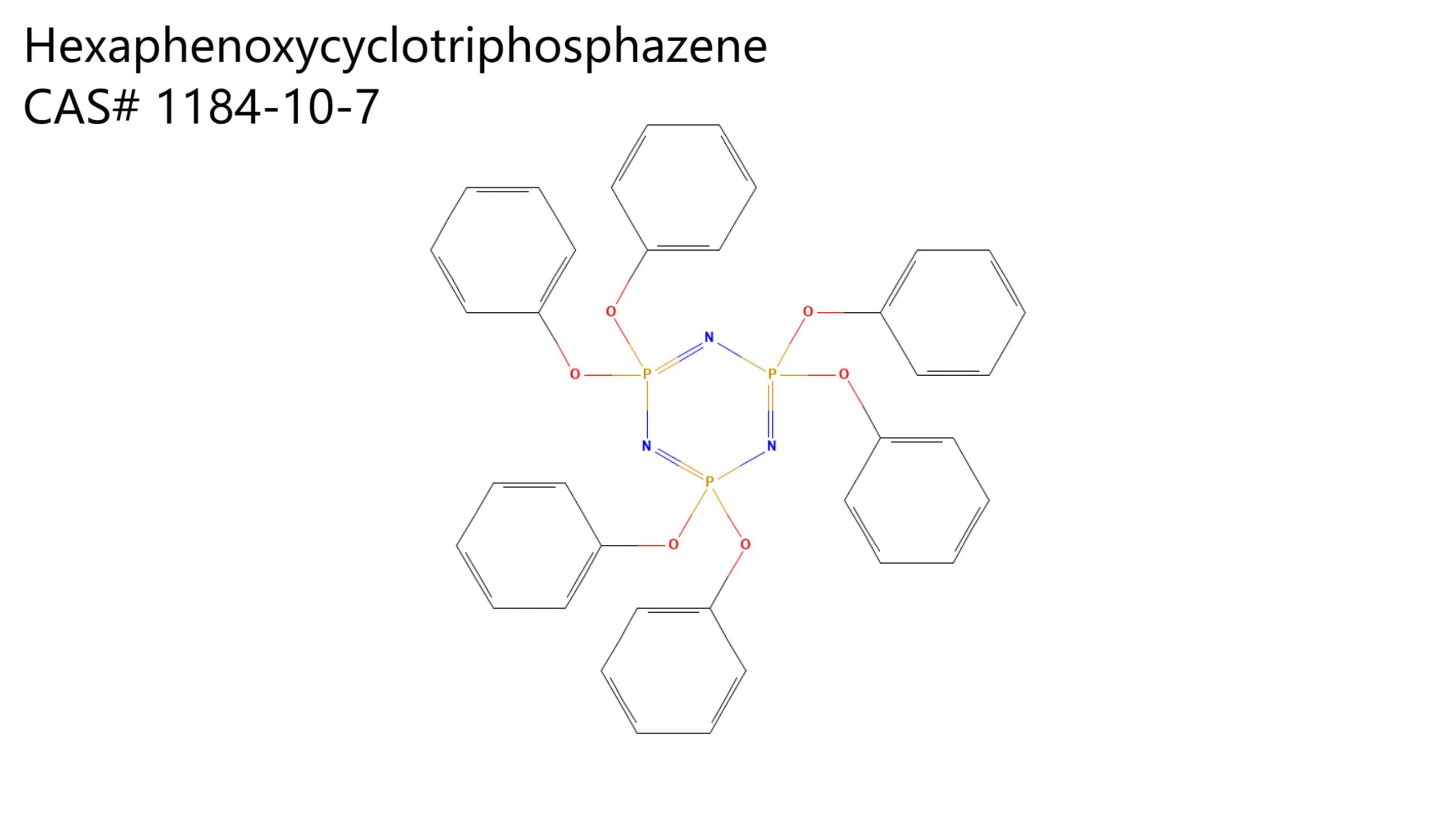 Hexaphenoxycyclotriphosphazene